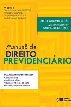 Livro Manual de Direito Previdenciário - Resumo, Resenha, PDF, etc.