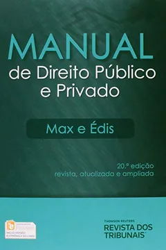 Livro Manual de Direito Público & Privado - Resumo, Resenha, PDF, etc.