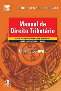 Capa do livro Manual de Direito Tributário