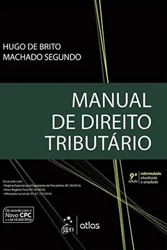 Livro Manual de Direito Tributário - Resumo, Resenha, PDF, etc.