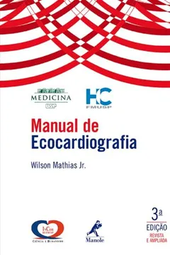 Capa do livro Manual de Ecocardiografia