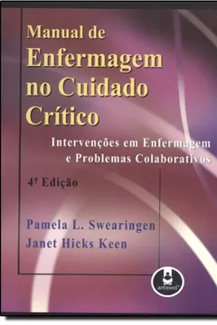 Capa do livro Manual de Enfermagem no Cuidado Critico