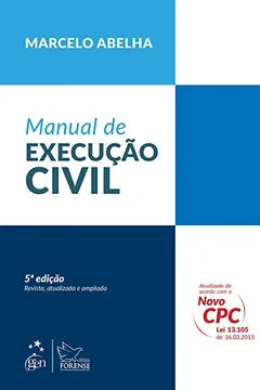 Livro Manual de Execução Civil - Resumo, Resenha, PDF, etc.