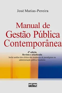 Livro Manual de Gestão Pública Contemporânea - Resumo, Resenha, PDF, etc.