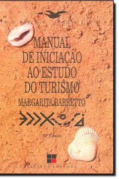 Capa do livro Manual de Iniciação ao Estudo do Turismo
