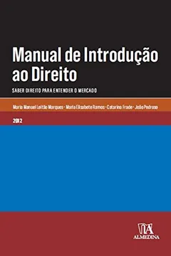Livro Manual de Introdução Direito. Saber Direito Para Entender o Mercado - Resumo, Resenha, PDF, etc.
