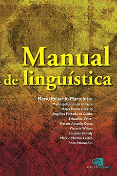 Livro Manual de Linguística - Resumo, Resenha, PDF, etc.