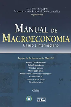 Livro Manual de Macroeconomia. Básico e Intermediário - Resumo, Resenha, PDF, etc.