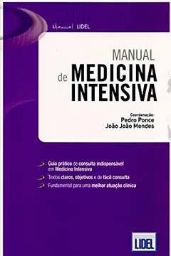 Livro Manual de Medicina Intensiva - Resumo, Resenha, PDF, etc.