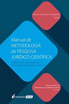 Livro Manual de Metodologia da Pesquisa Jurídico. Científica - Resumo, Resenha, PDF, etc.