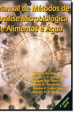 Livro Manual de Métodos de Análise Microbiológica de Alimentos e Água - Resumo, Resenha, PDF, etc.