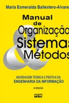 Livro Manual De Organização, Sistemas E Metodos - Resumo, Resenha, PDF, etc.