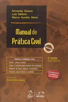 Livro Manual De Prática Civil - Resumo, Resenha, PDF, etc.