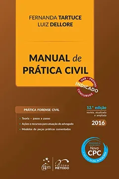 Livro Manual de Prática Civil - Resumo, Resenha, PDF, etc.