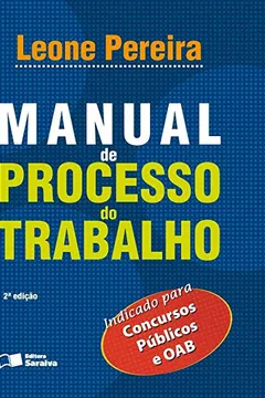 Livro Manual de Processo do Trabalho - Resumo, Resenha, PDF, etc.