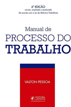 Livro Manual de Processo do Trabalho - Resumo, Resenha, PDF, etc.