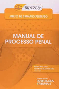 Livro Manual de Processo Penal - Resumo, Resenha, PDF, etc.