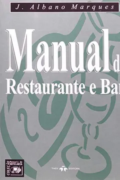 Capa do livro Manual De Restaurante E Bar