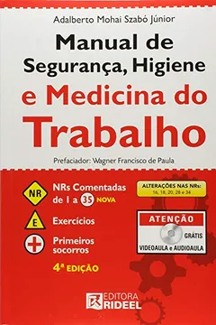 Livro Manual De Segurança, Higiene E Medicina (+ 1 CD-ROM) - Resumo, Resenha, PDF, etc.