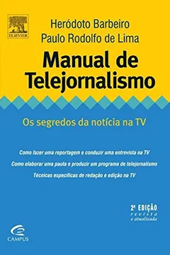 Livro Manual de Telejornalismo - Resumo, Resenha, PDF, etc.