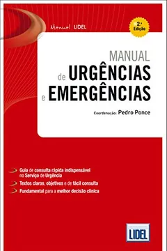 Livro Manual de Urgências e Emergências - Resumo, Resenha, PDF, etc.