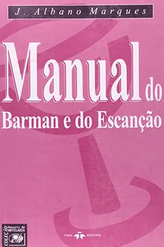Capa do livro Manual Do Barman E Do Escanção