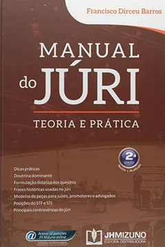 Capa do livro Manual do Júri