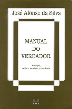 Livro Manual Do Vereador - Resumo, Resenha, PDF, etc.