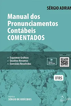 Livro Manual dos Pronunciamentos Contábeis Comentados - Resumo, Resenha, PDF, etc.