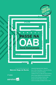 Livro Manual passe na OAB : Teoria sistematizada - 2ª edição de 2018 - Resumo, Resenha, PDF, etc.