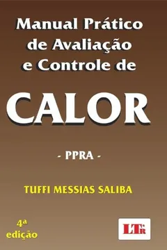 Livro Manual Pratico De Avaliacao E Controle De Calo. PPRA - Resumo, Resenha, PDF, etc.