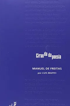 Livro Manuel de Freitas - Resumo, Resenha, PDF, etc.