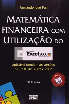 Capa do livro Matemática Financeira com Utilização do Excel 2000