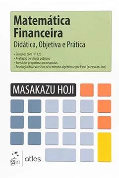 Capa do livro Matemática Financeira. Didática, Objetiva e Prática