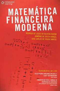 Capa do livro Matemática Financeira Moderna