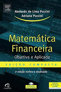 Livro Matemática Financeira Objetiva e Aplicada - Resumo, Resenha, PDF, etc.