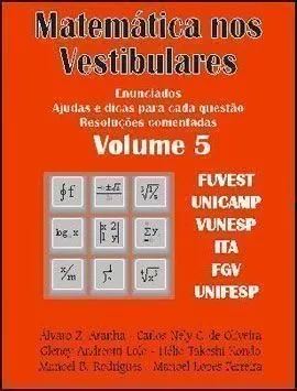 Capa do livro Matemática nos Vestibulares - Volume 5