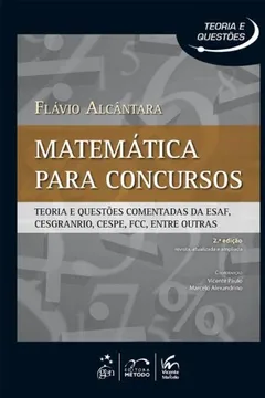 Livro Matemática Para Concursos. Teoria e Questões - Resumo, Resenha, PDF, etc.