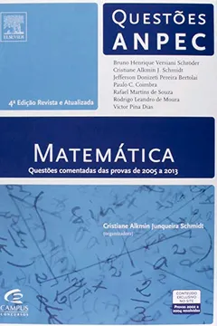 Livro Matemática. Questões ANPEC - Resumo, Resenha, PDF, etc.