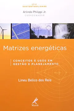 Capa do livro Matrizes Energéticas. Conceitos e Usos em Gestão e Planejamento