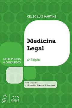 Livro Medicina Legal - Série Provas e Concursos - Resumo, Resenha, PDF, etc.