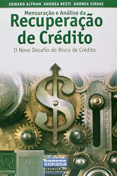 Capa do livro Mensuração e Análise da Recuperação de Crédito. O Novo Desafio