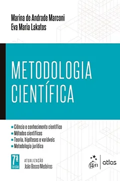 Capa do livro Metodologia Científica