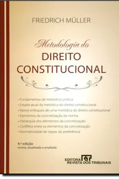 Livro Metodologia Do Direito Constitucional - Resumo, Resenha, PDF, etc.