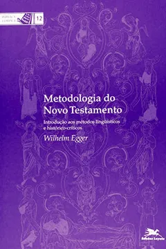 Livro Metodologia Do Novo Testamento - Resumo, Resenha, PDF, etc.