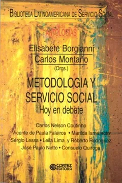 Livro Metodología y Servicio Social. Hoy en Debate - Resumo, Resenha, PDF, etc.