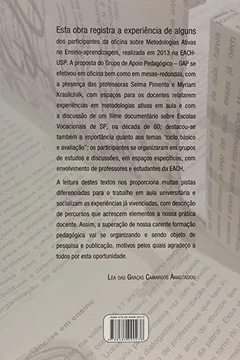 Livro Metodologias Ativas de Aprendizagem no Ensino Superior. Relatos e Reflexões - Resumo, Resenha, PDF, etc.