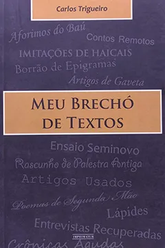 Livro Meu Brecho De Textos - Resumo, Resenha, PDF, etc.