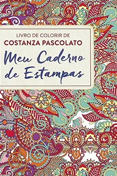Capa do livro Meu Caderno de Estampas