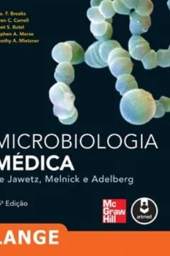 Capa do livro Microbiologia Médica de Jawetz, Melnick e Adelberg